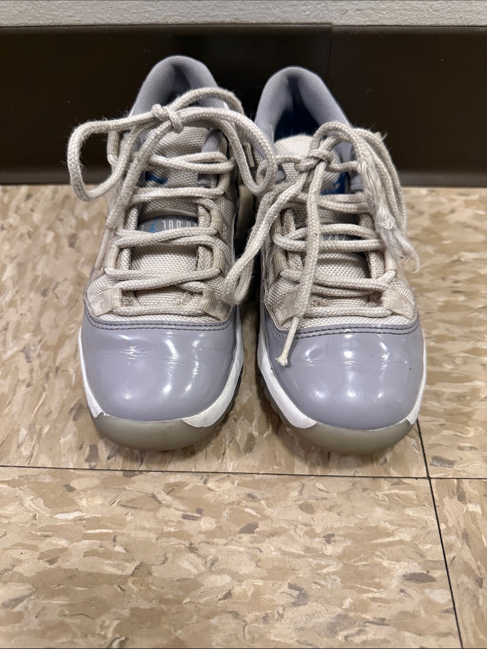 Jordan Kids Gray and Light Gray Sneakers